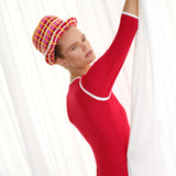 DERBY Plaid Crochet Hat