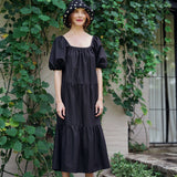 FLORA Crochet Hat In Black