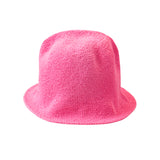 FLORETTE Crochet Bucket Hat In Pink