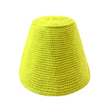 GANI Crochet Hat in Neon Yellow