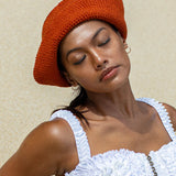 GANI Crochet Hat in Rooibos Tea Brown