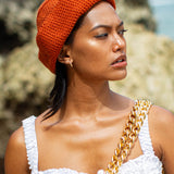 GANI Crochet Hat in Rooibos Tea Brown