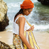 GANI Crochet Hat in Rooibos Tea Brown