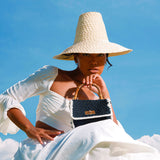 KEMALA Palm Straw Hat In Beige
