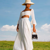 KEMALA Palm Straw Hat In Beige