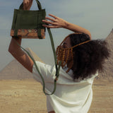 Origin the Mini in Suede Green
