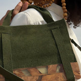 Origin the Mini in Suede Green