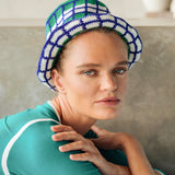 WIMBLEDON Plaid Crochet Hat