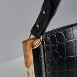 Dawn in Black Croco