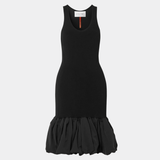 Thebe Magugu Taffeta & Knit Mini Dress M