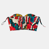 Pink Ikat Corset