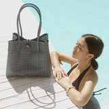 Toko Recycled Woven Tote Bag