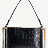 Dawn in Black Croco