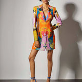 Venetian Blazer Dress